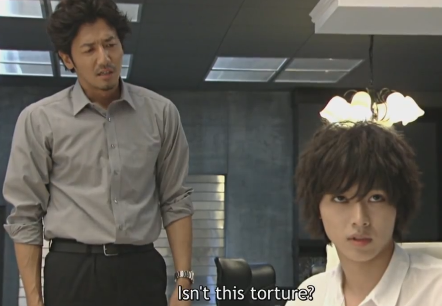 Aizawa challenges L re Torture in Death Note