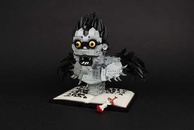 Death Note Lego Sculpture Ryuk by Neo's Bricks