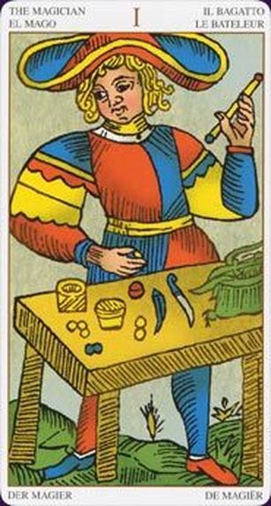 Major Arcana Magician card