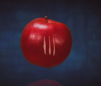 Death Note television red apple 