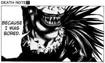 Death Note Ryuk Because I was Bored