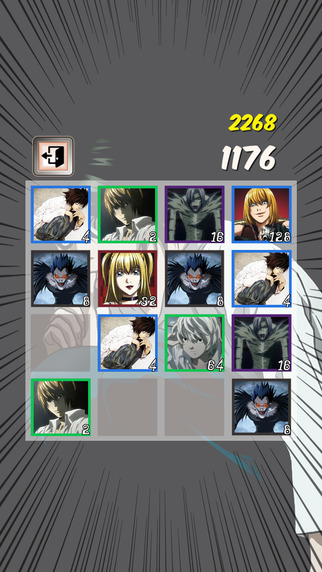 Screenshot for 2048 Death Note iPhone game