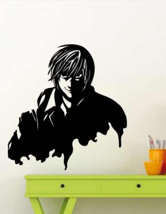 Death Note Light Yagami Wall Decal