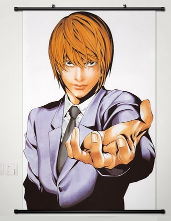Death Note anime Light Yagami poster