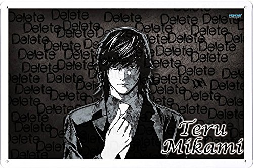 Mikami Teru Metal Poster/Tin Sign Plate
