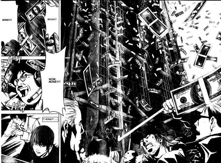 Death Note manga Near money over NYC