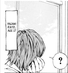 Light Yagami at seventeen Death Note manga
