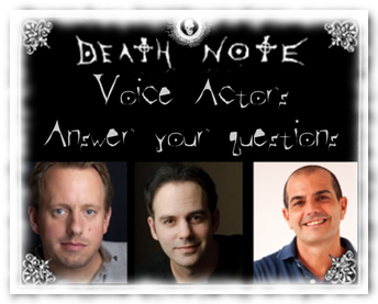 Death Note News interview Kira voice actors