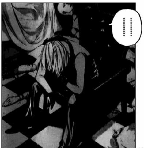 Death Note Mello bowed in manga