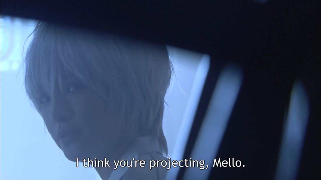 Image: Death Note Near captioned I think you're projecting, Mello