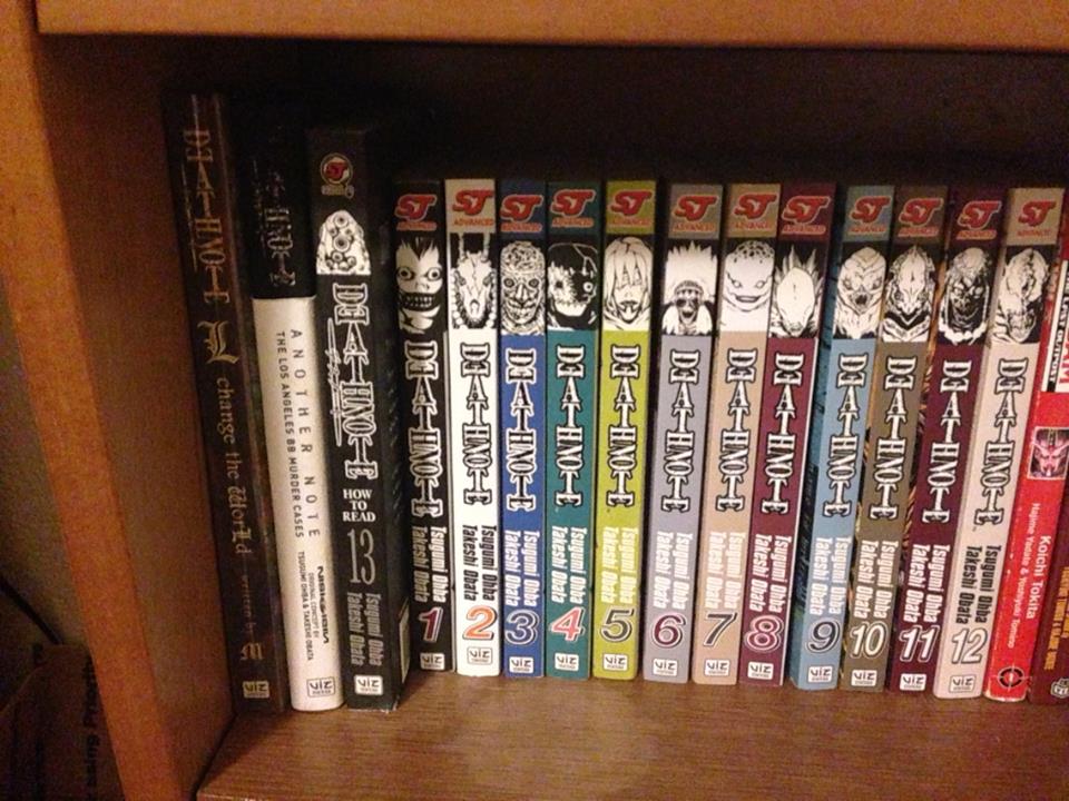 Death Note book collection