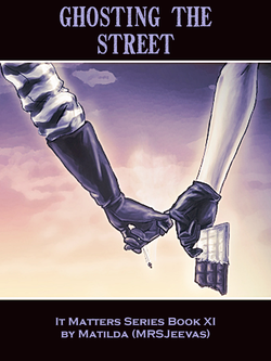 Cover to Ghosting the Street Mello and Matt fan-fiction by MRSJeevas