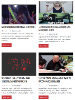 Mayagami's Death Note News in Bahasa