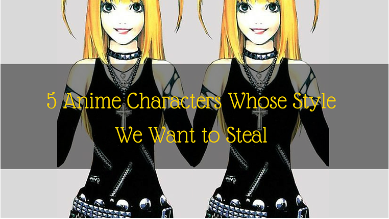 Misa Amane featuring in a Yahoo stylish anime characters article