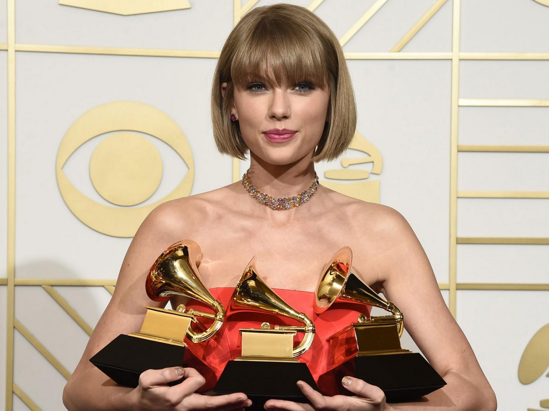 2016 Grammys: Taylor Swift Death Note Mello hair-style