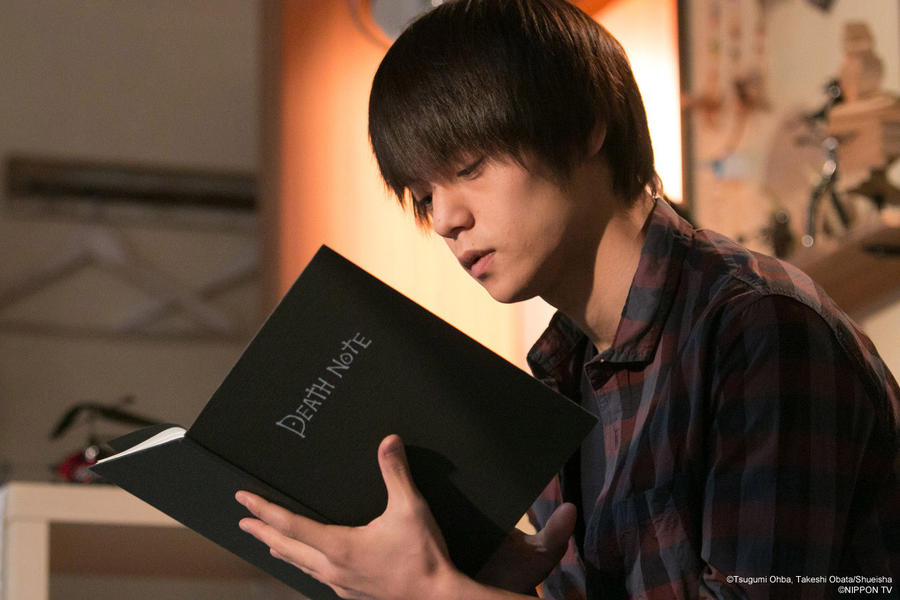 Masataka Kubota as Light Yagami Death Note drama 2015