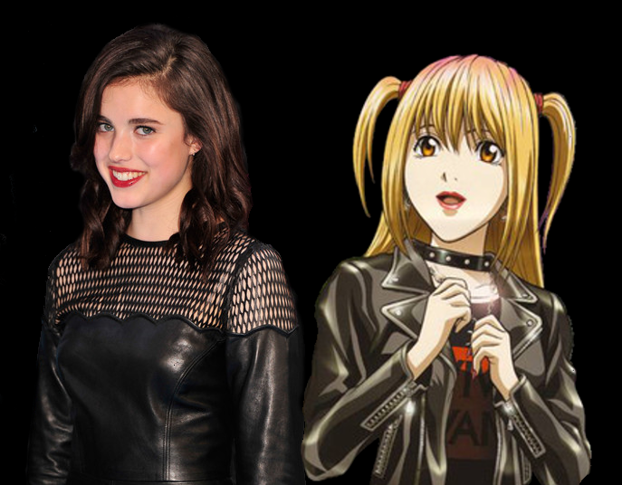 Death Note Misa and Margaret Qualley