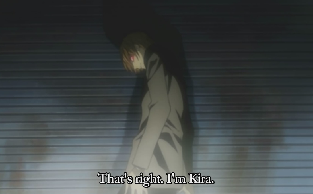 Death Note anime - I am Kira
