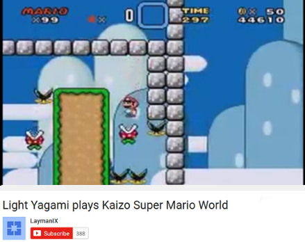 Light Yagami Play Super Mario World