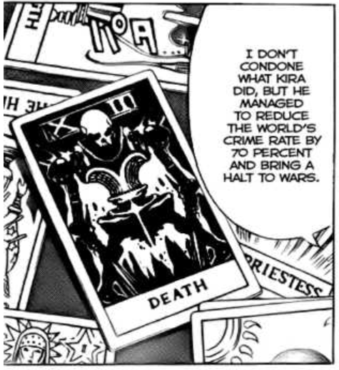 Death card in Death Note One-Shot Special