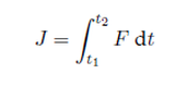 Impulse definition formula