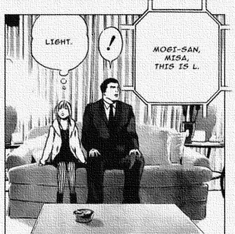 Misa and Mogi hotel Death Note