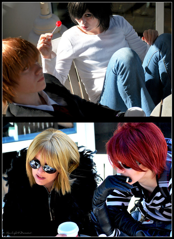 What's Up People?  Death Note cosplayers