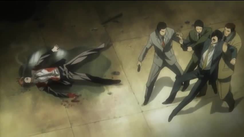 Death Note Matsuda held back after shooting Kira