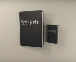 Origami Death Note ornaments