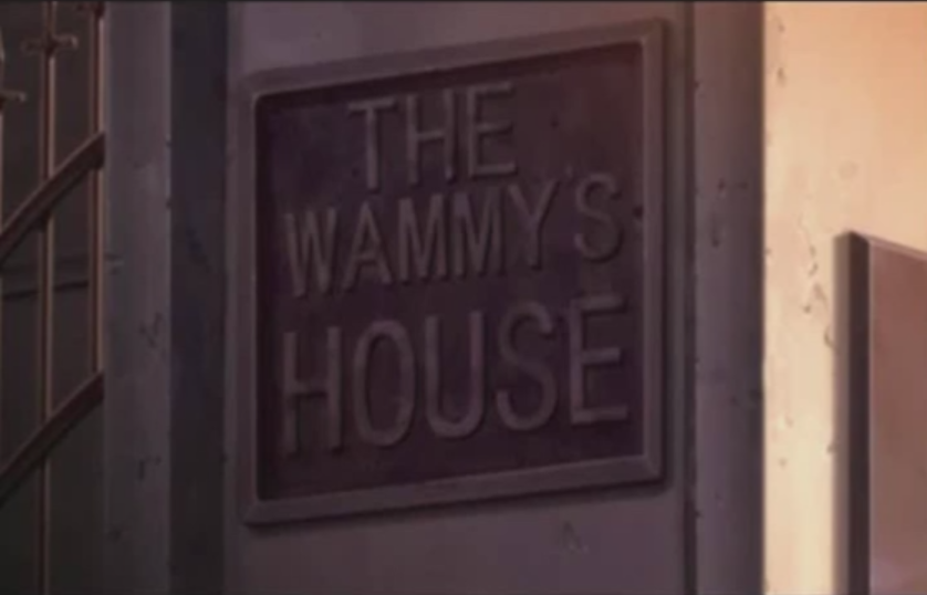Death Note The Wammy's House gatepost sign