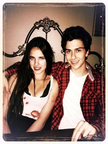 Death Note couple? Margaret Qualley and Nat Wolff