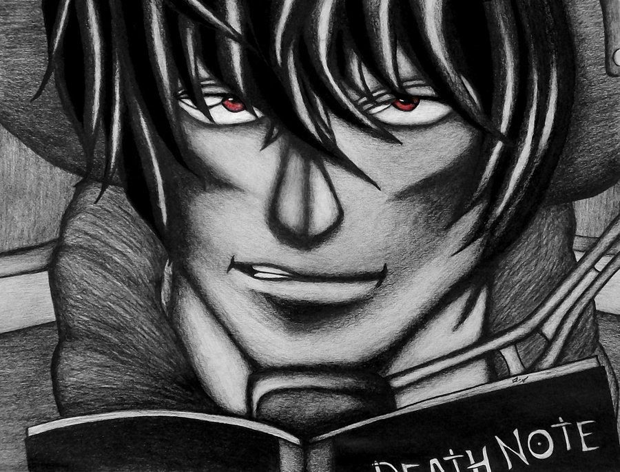 Lei K - Light art on Death Note News Month of Kira