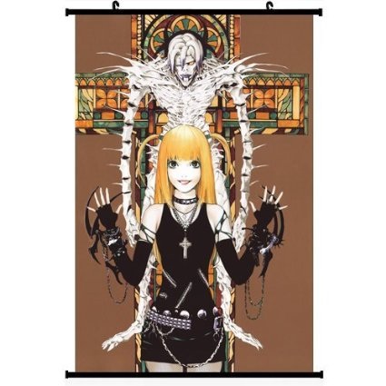 Misa Amane and Rem Wall Scroll Poster