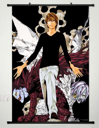 Buy Shinigami Light Yagami Death Note wall scroll - Kira poster