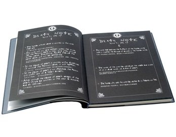 Death Note Kira cosplay notebook replica